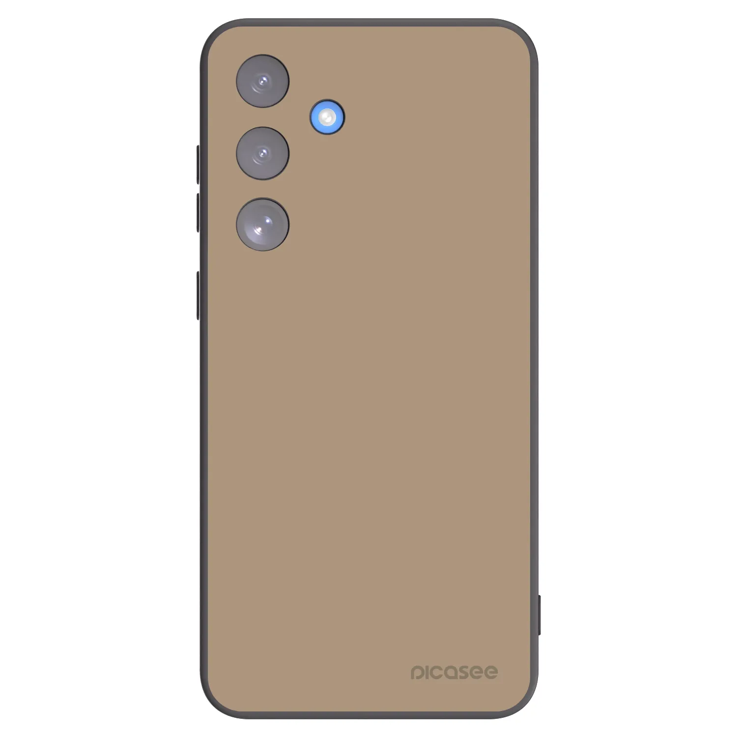 Picasee husă neagră din silicon pentru Samsung Galaxy S25 FE 5G - Soft Sand