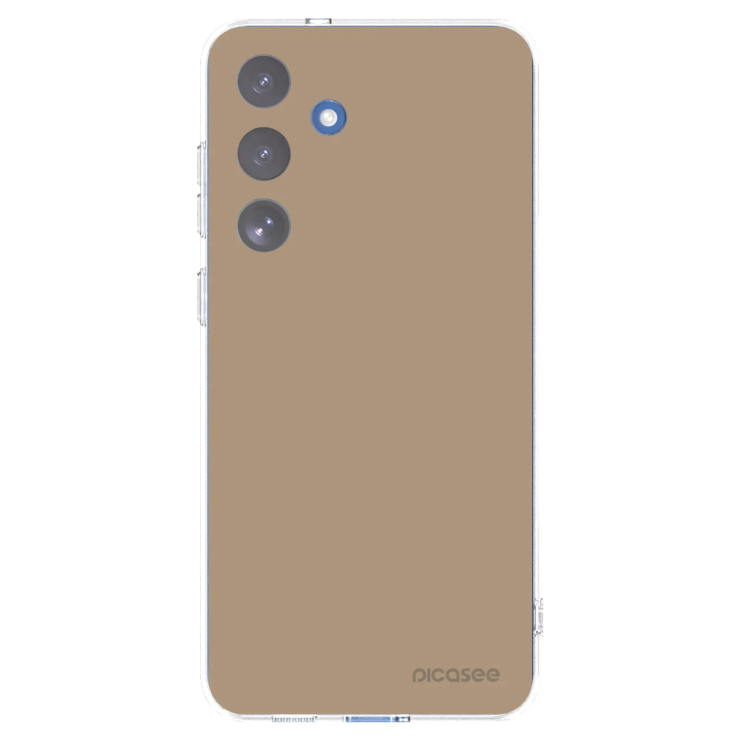 Picasee husă transparentă din silicon pentru Samsung Galaxy S25 FE 5G - Soft Sand