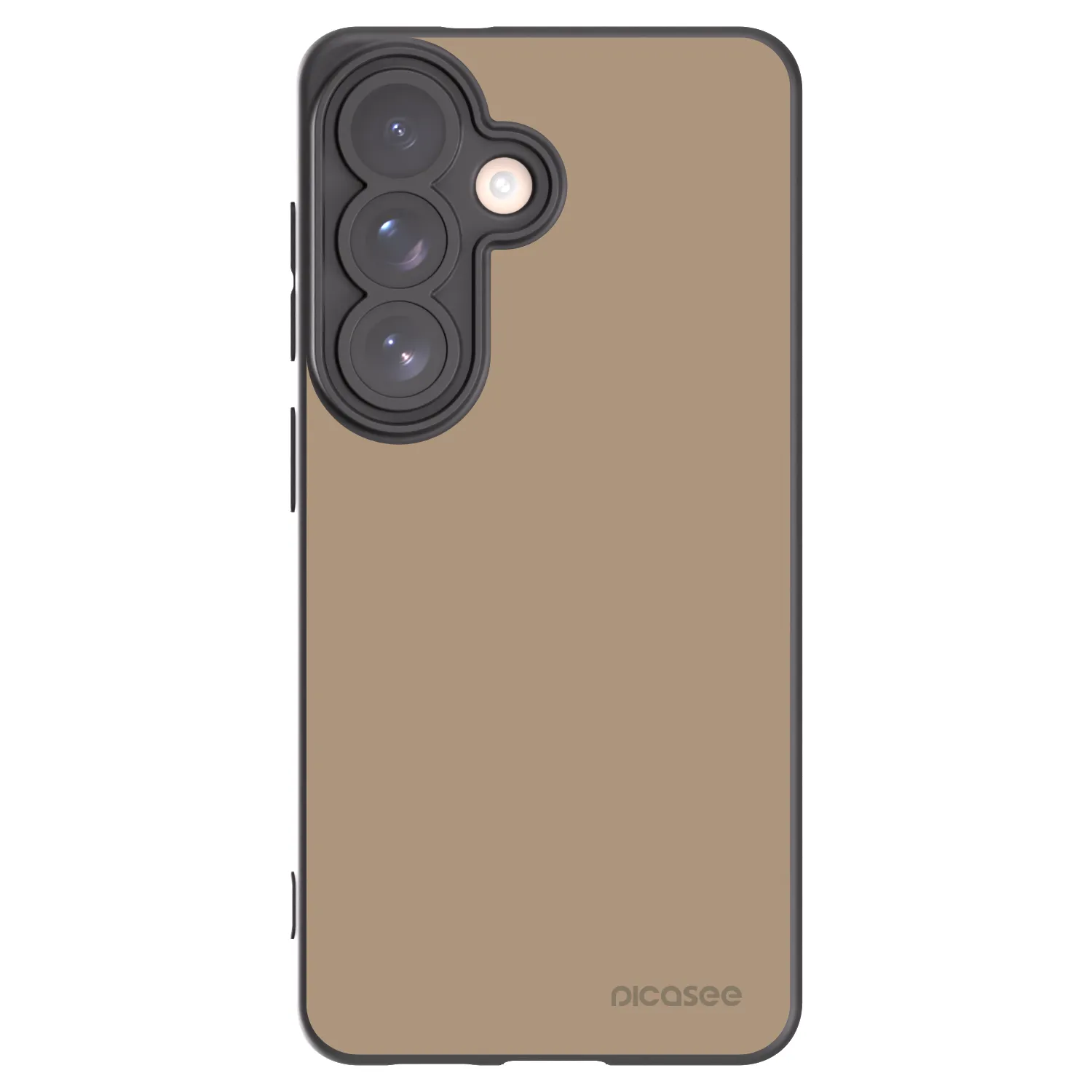 Picasee husă neagră din silicon pentru Samsung Galaxy S26 - Soft Sand