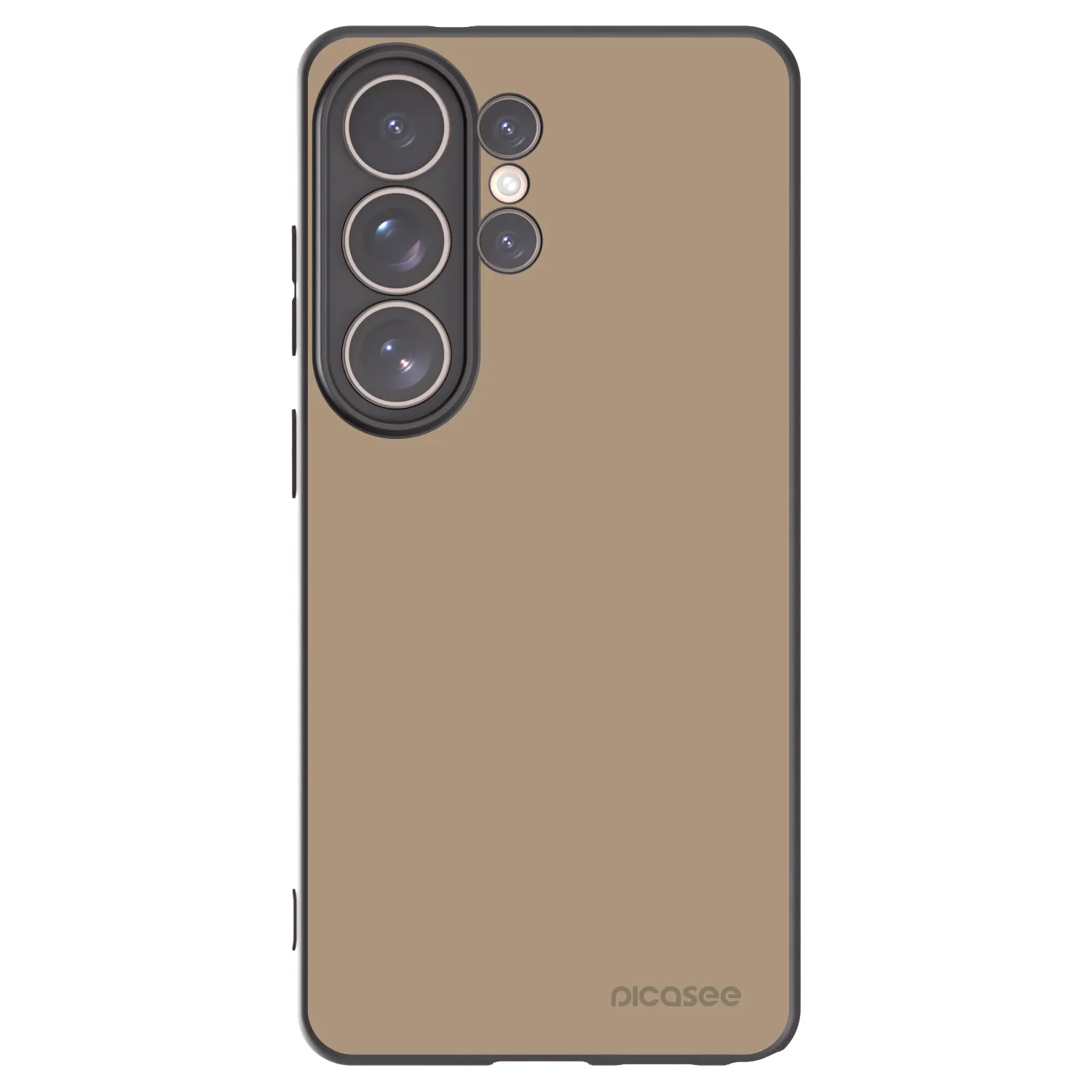 Picasee husă neagră din silicon pentru Samsung Galaxy S26 Ultra - Soft Sand