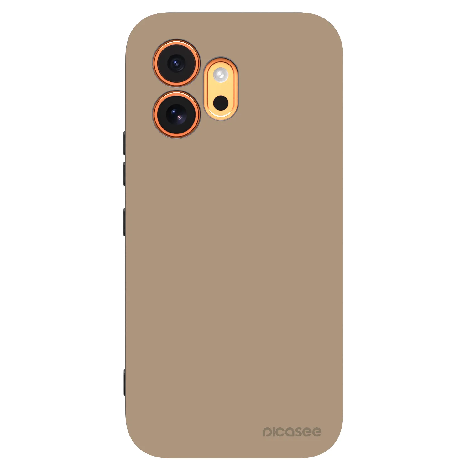 Picasee husă neagră din silicon pentru Honor 600 - Soft Sand