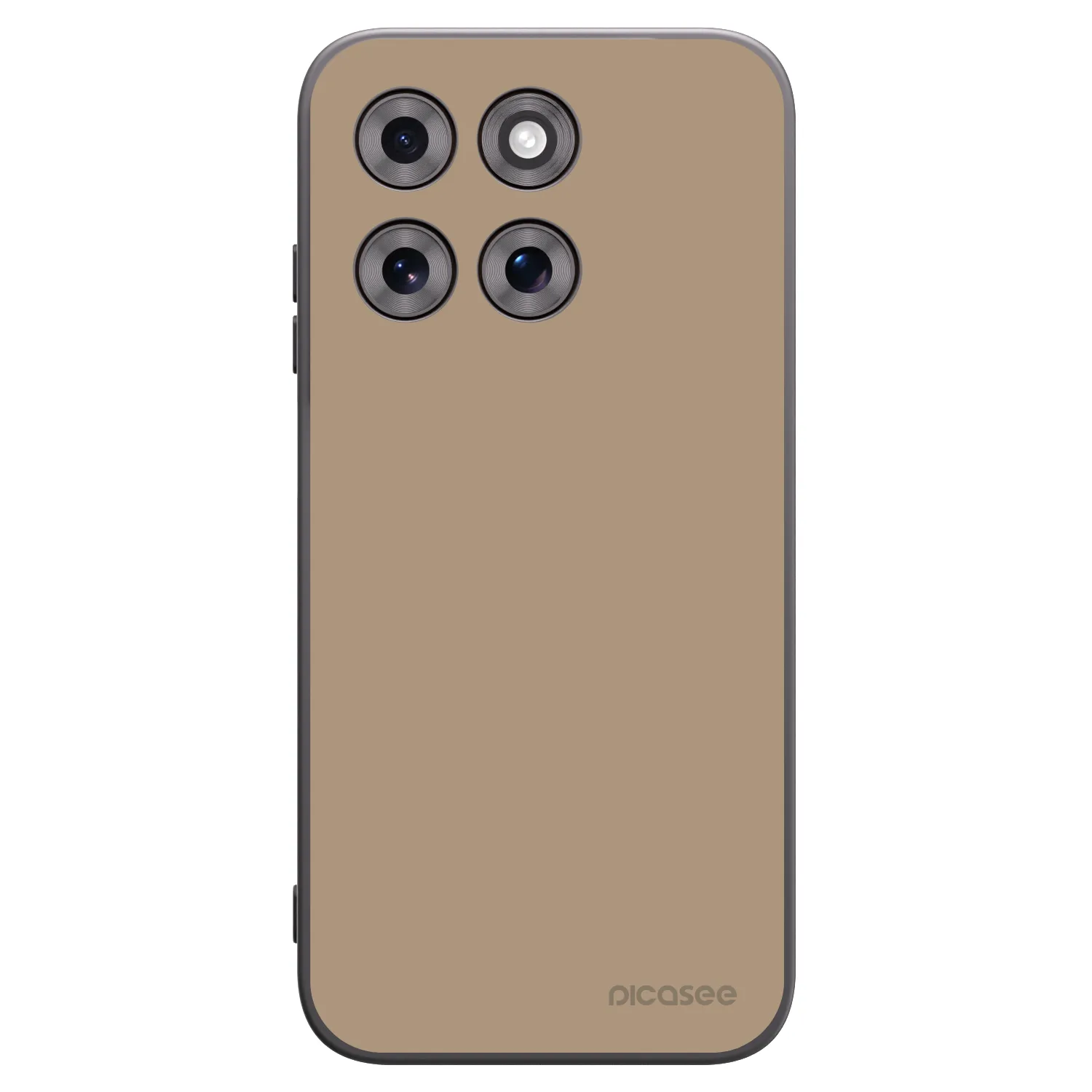 Picasee husă neagră din silicon pentru Motorola Moto G77 - Soft Sand