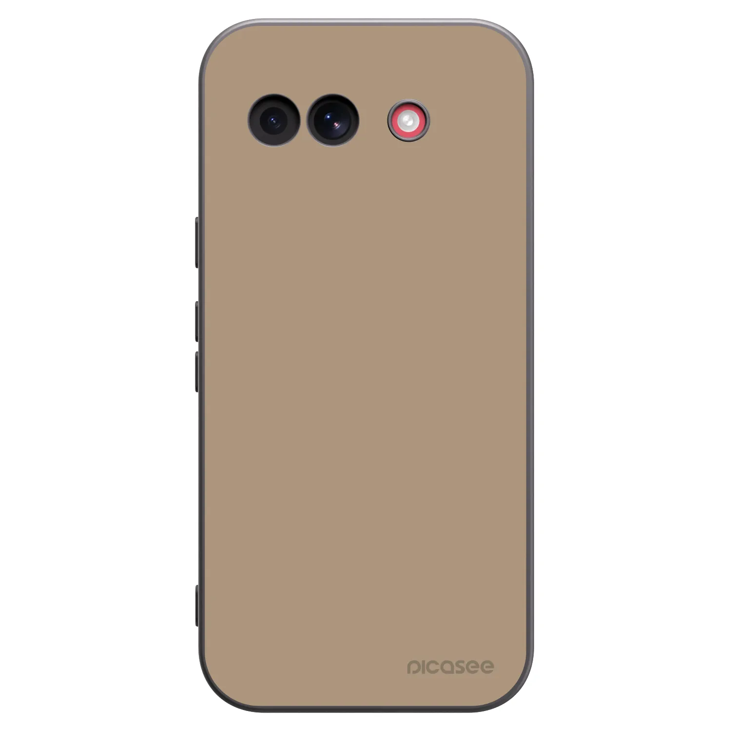 Picasee husă neagră din silicon pentru Google Pixel 10a - Soft Sand