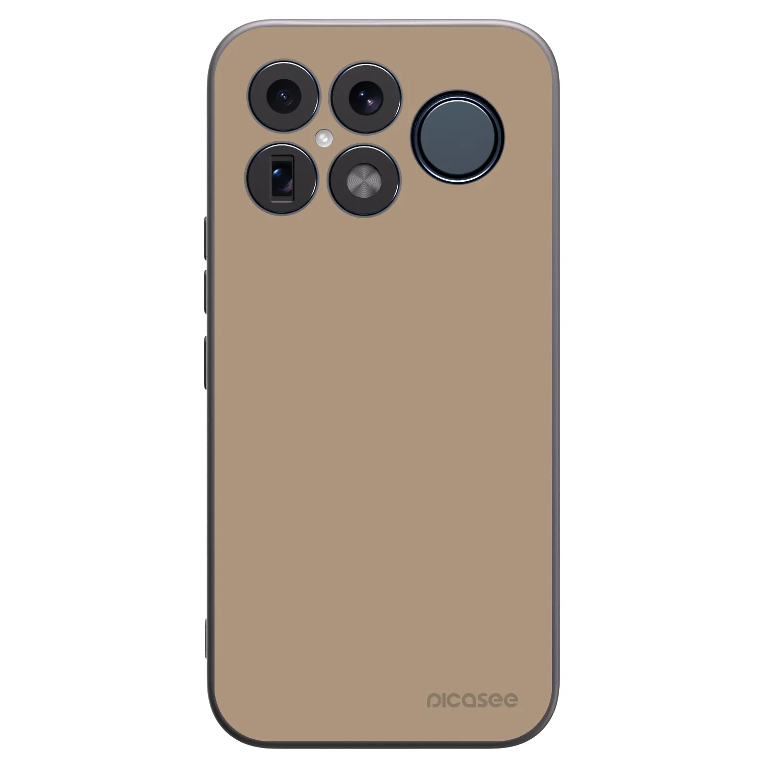 Picasee husă neagră din silicon pentru Xiaomi Poco F8 Ultra - Soft Sand