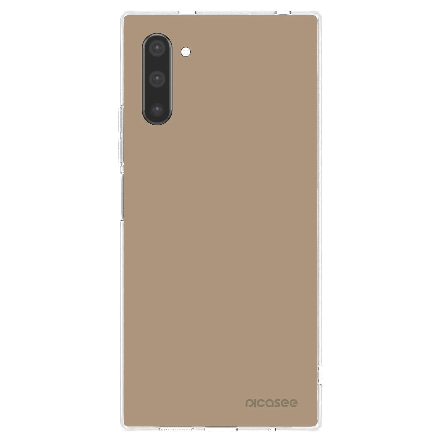 Picasee husă transparentă din silicon pentru Samsung Galaxy Note 10 N970F - Soft Sand