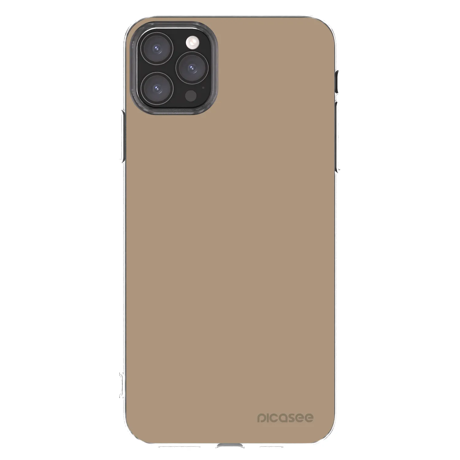 Picasee husă transparentă din silicon pentru Apple iPhone 11 Pro Max - Soft Sand