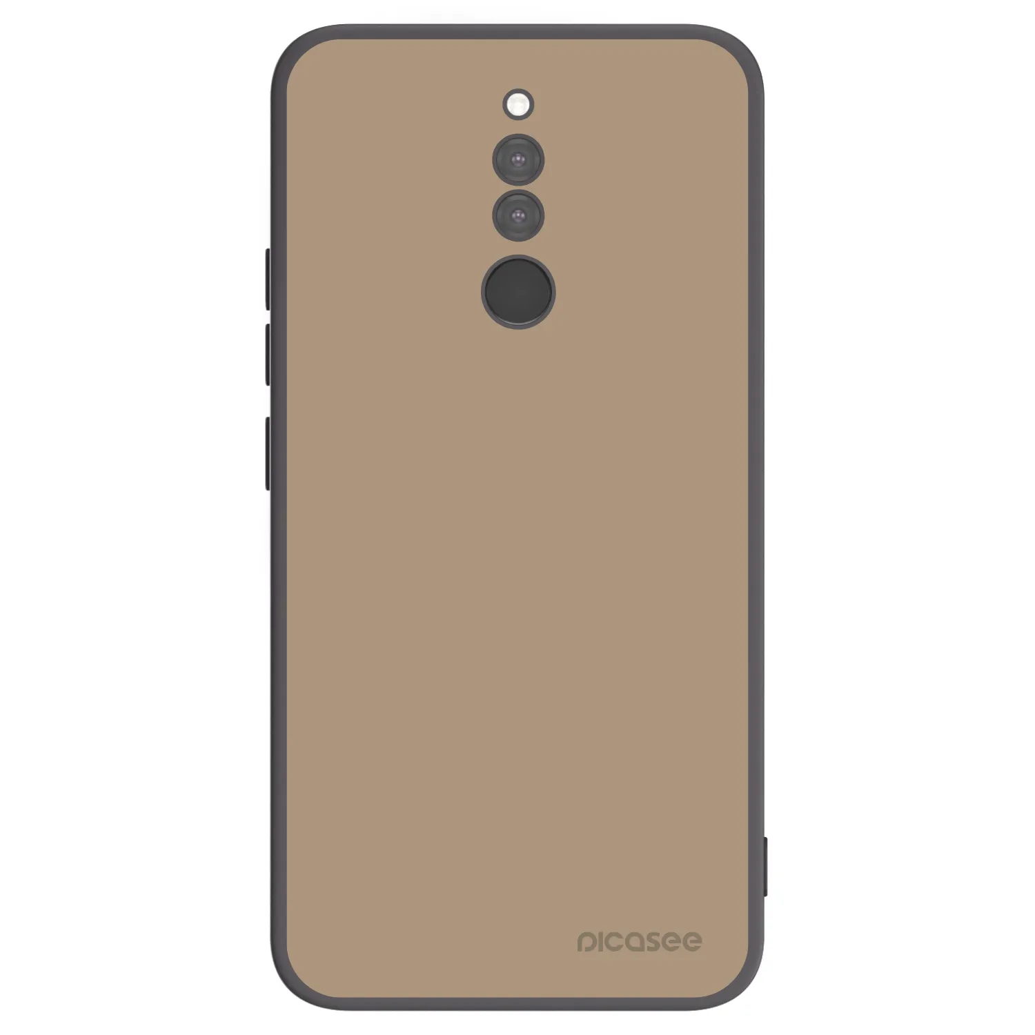 Picasee husă neagră din silicon pentru Xiaomi Redmi 8 - Soft Sand