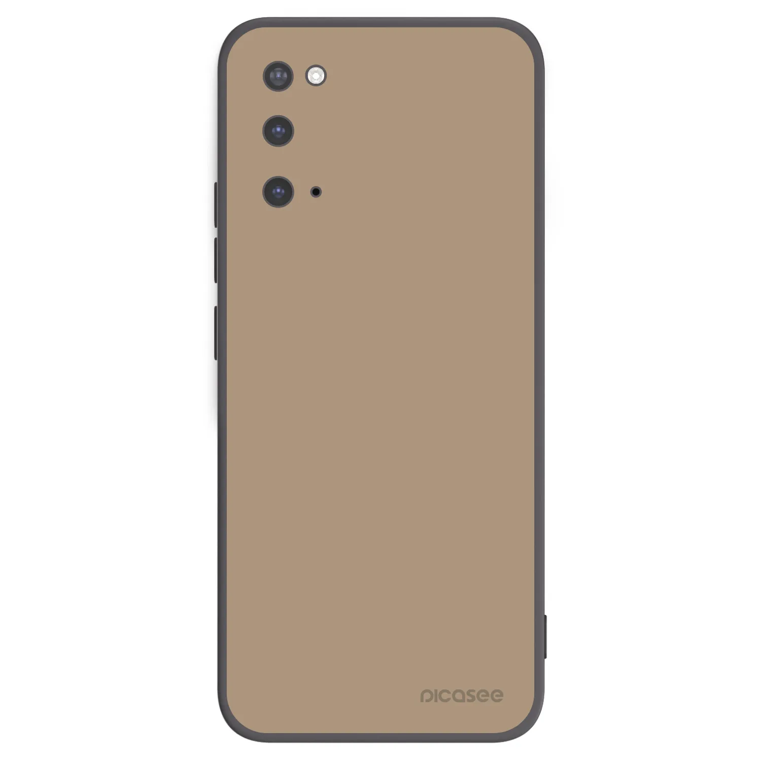 Picasee husă neagră din silicon pentru Samsung Galaxy S20 G980F - Soft Sand