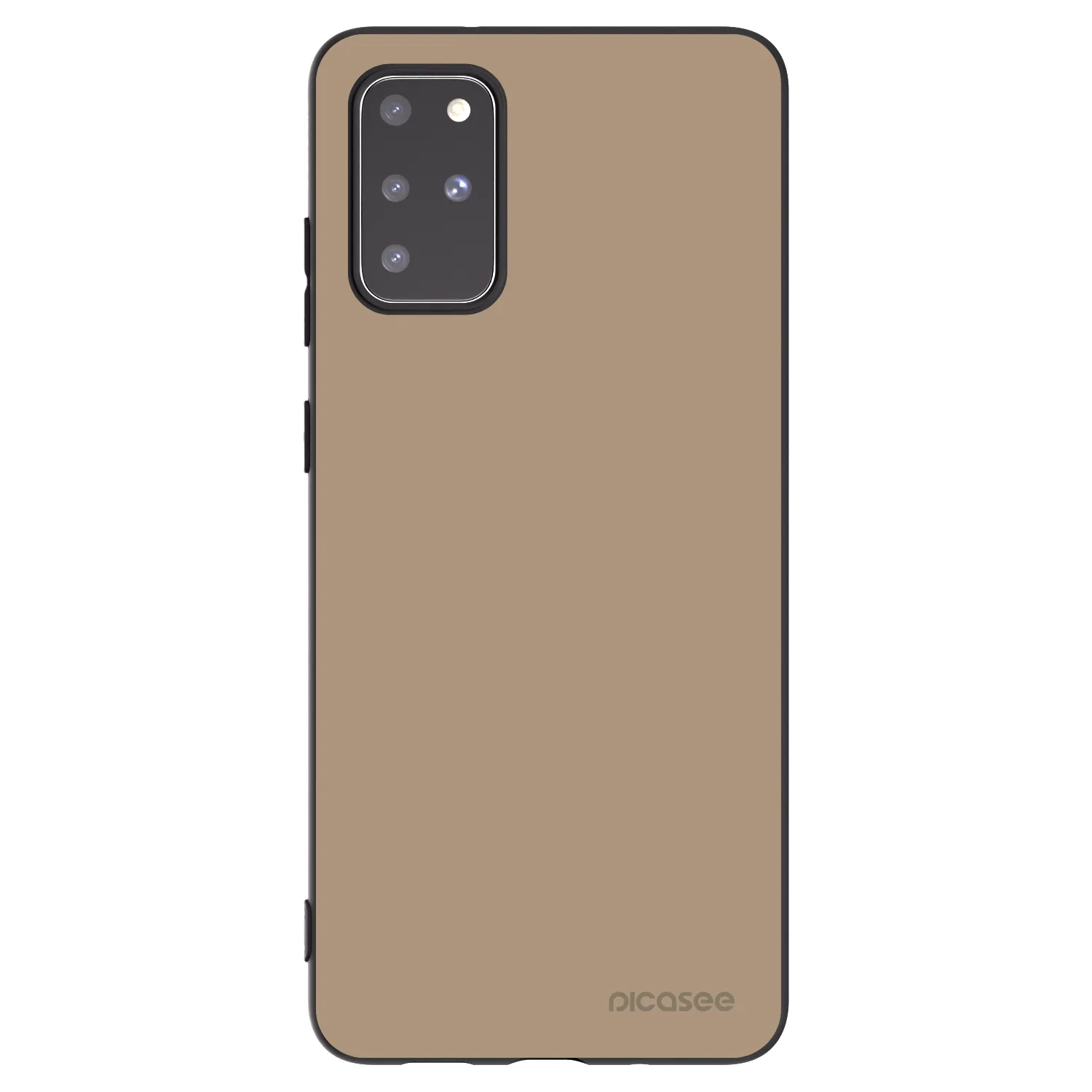 Picasee husă neagră din silicon pentru Samsung Galaxy S20+ G985F - Soft Sand