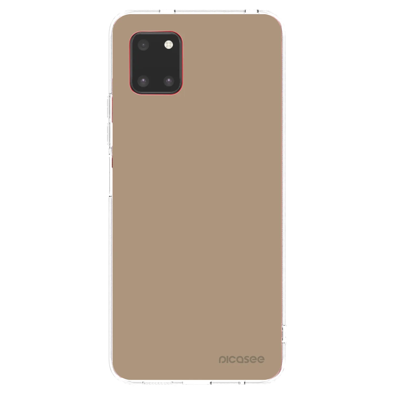 Picasee husă transparentă din silicon pentru Samsung Galaxy Note 10 Lite N770F - Soft Sand