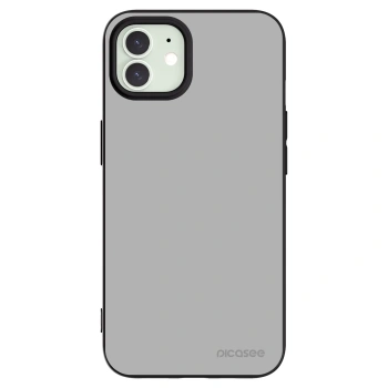 Picasee husă neagră din silicon pentru Apple iPhone 12 Pro - Stone