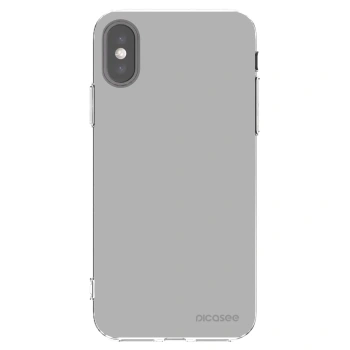 Picasee husă transparentă din silicon pentru Apple iPhone X/XS - Stone
