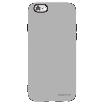 Picasee husă neagră din silicon pentru Apple iPhone 6/6S - Stone