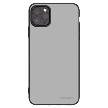 Picasee husă neagră din silicon pentru Apple iPhone 11 Pro Max - Stone