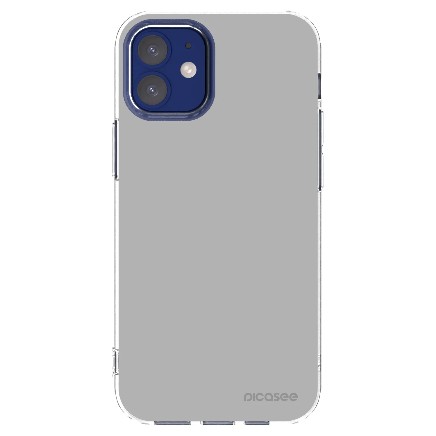 Picasee husă transparentă din silicon pentru Apple iPhone 12 mini - Stone