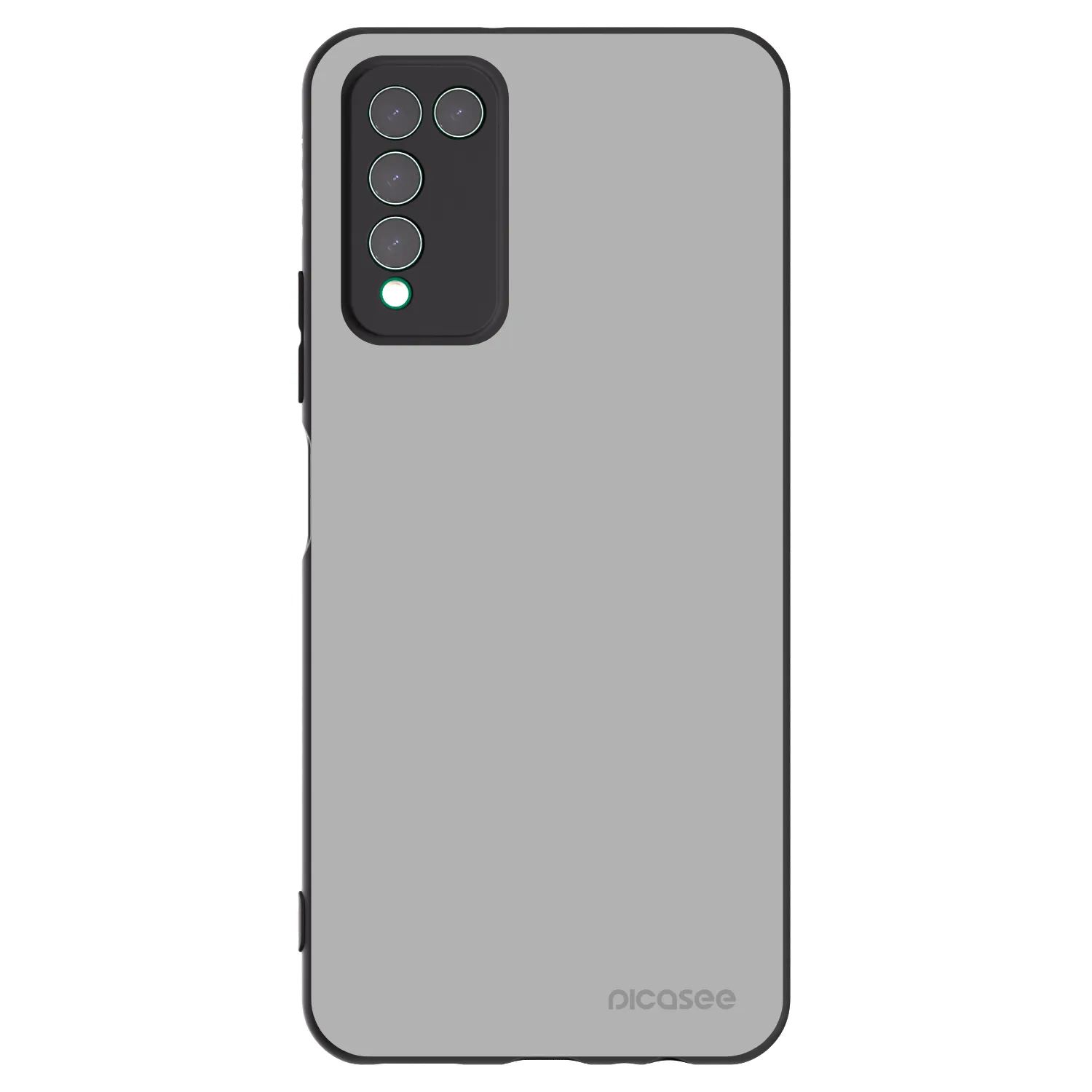 Picasee husă neagră din silicon pentru Honor 10X Lite - Stone