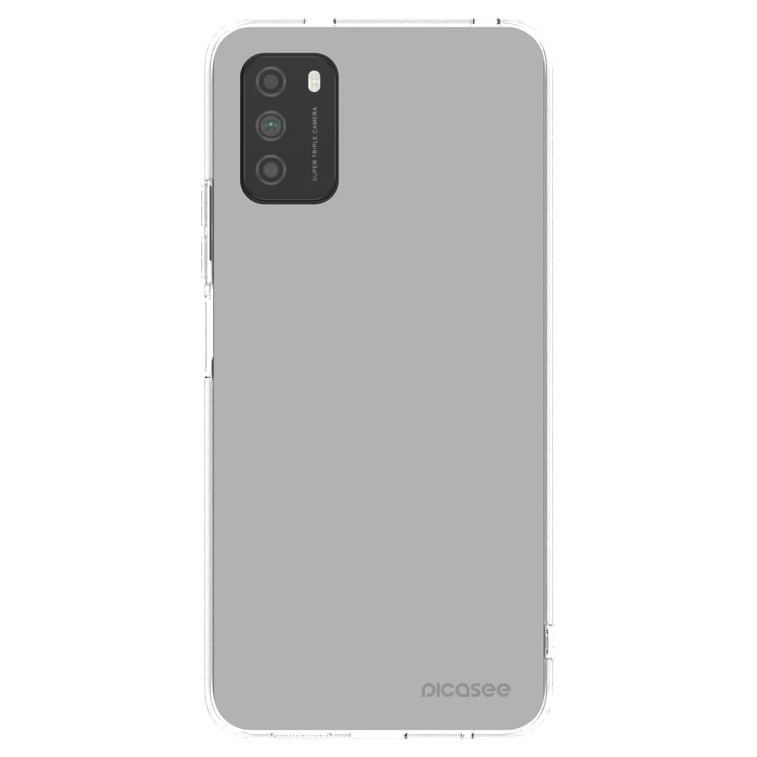 Picasee husă transparentă din silicon pentru Xiaomi Poco M3 - Stone