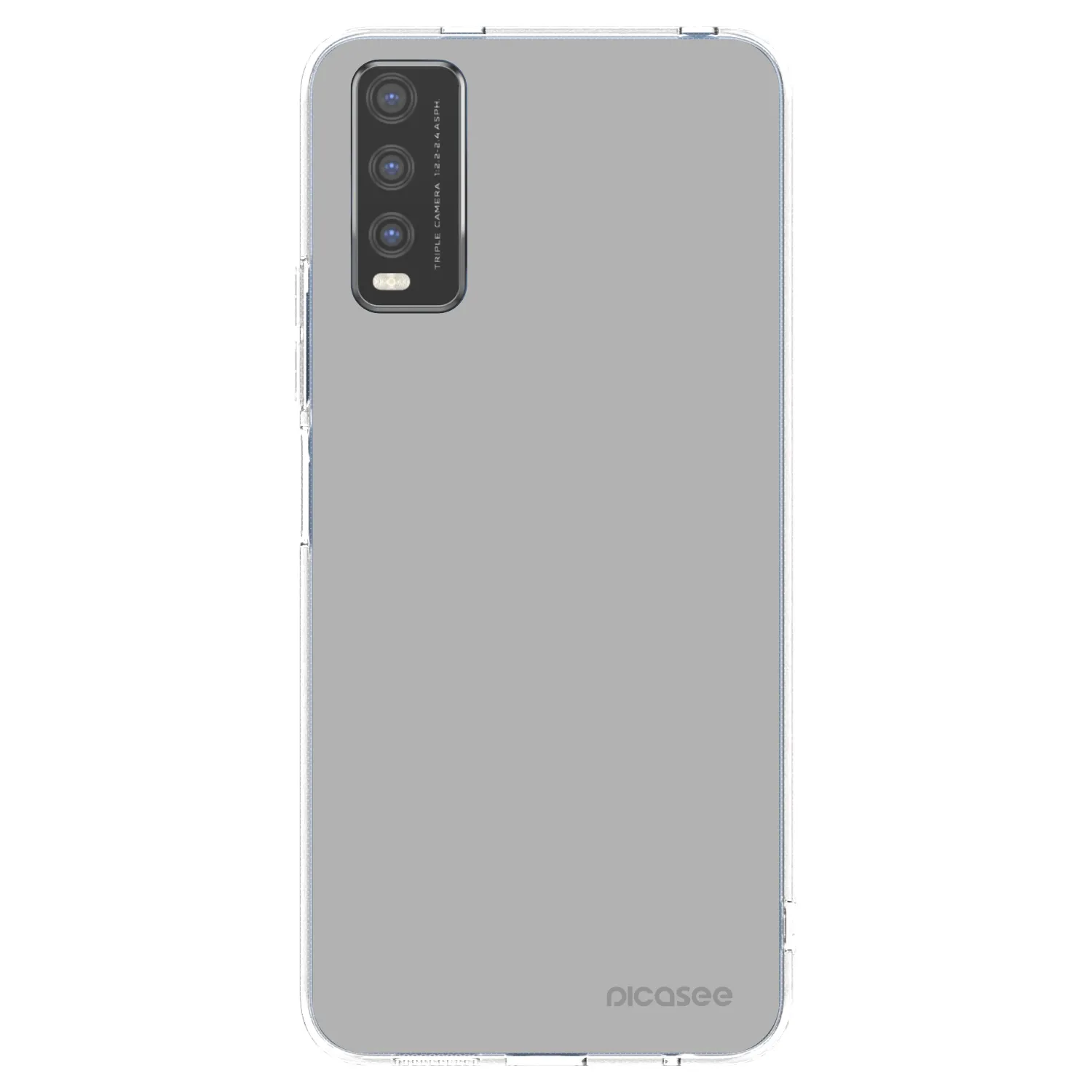 Picasee husă transparentă din silicon pentru Vivo Y20s - Stone