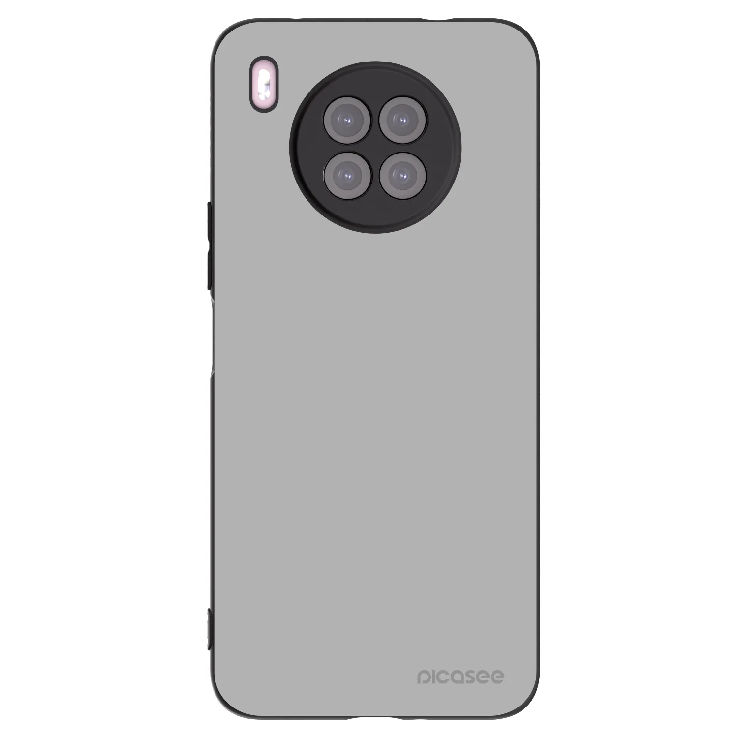 Picasee husă neagră din silicon pentru Huawei Nova 8i - Stone