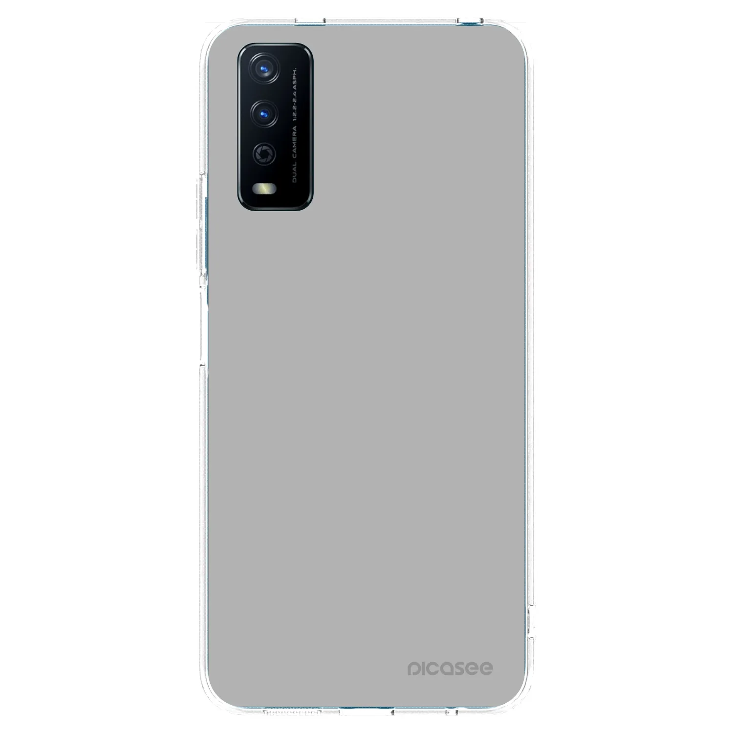 Picasee husă transparentă din silicon pentru Vivo Y11s - Stone