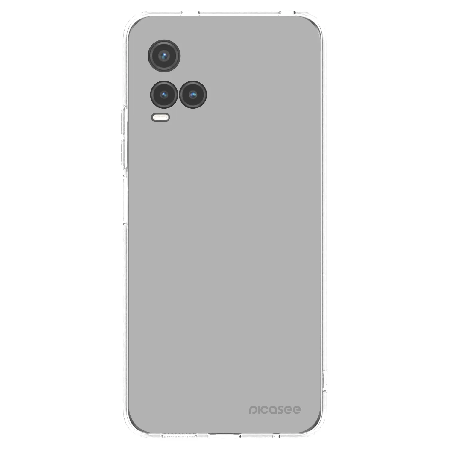 Picasee husă transparentă din silicon pentru Vivo Y33s - Stone