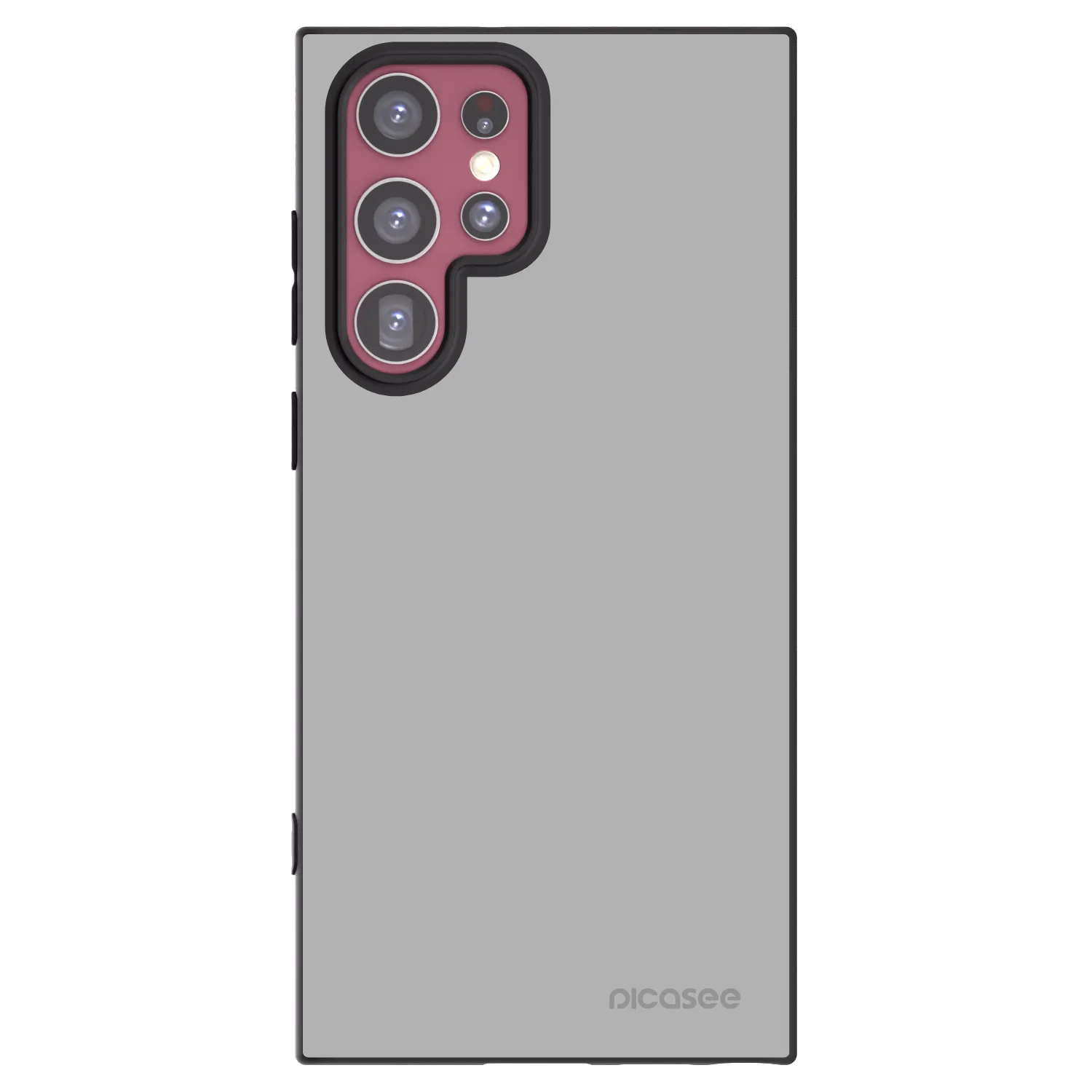 Picasee husă neagră din silicon pentru Samsung Galaxy S22 Ultra 5G - Stone