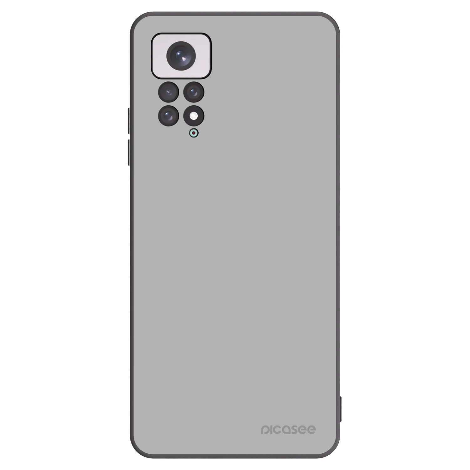 Picasee husă neagră din silicon pentru Xiaomi Redmi Note 11 - Stone