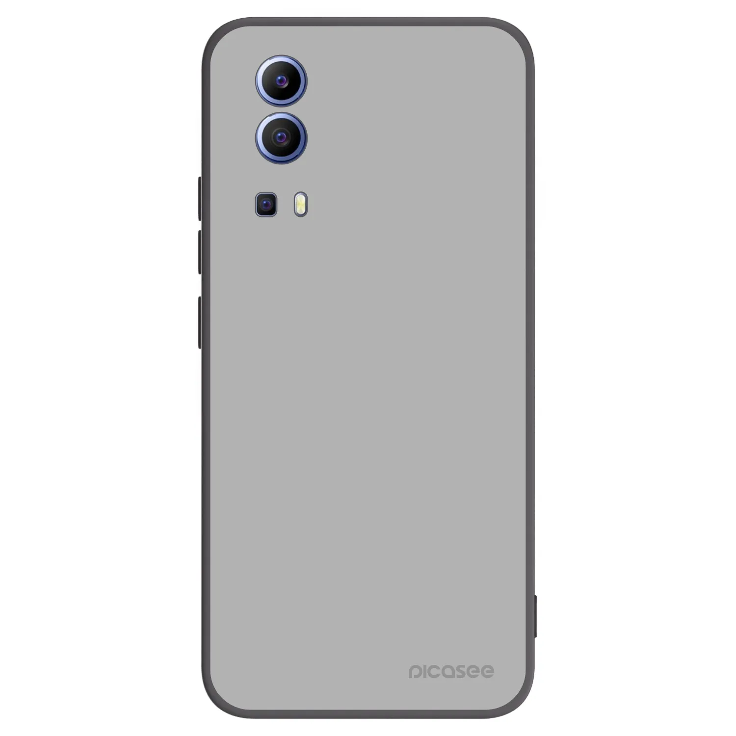 Picasee husă neagră din silicon pentru Vivo Y52 5G - Stone