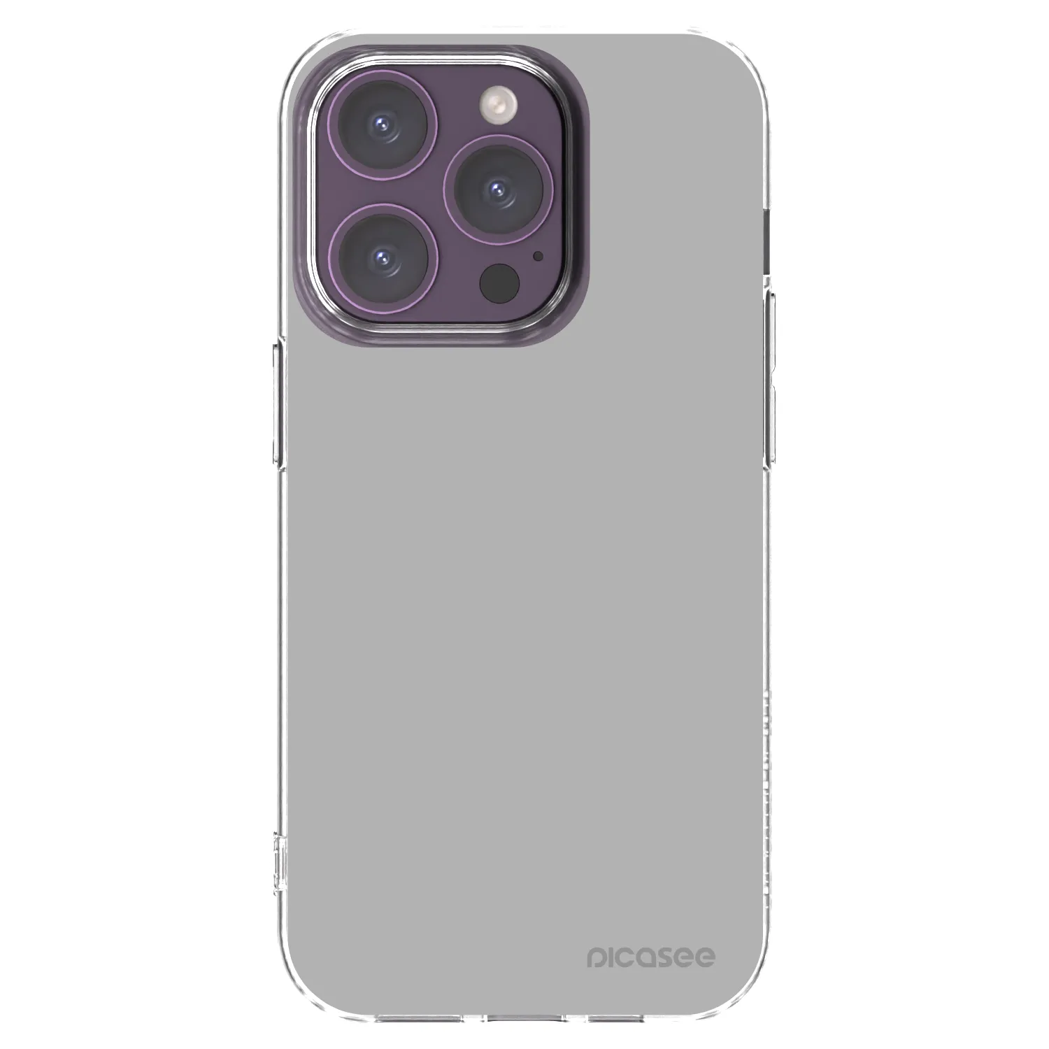 Picasee husă transparentă din silicon pentru Apple iPhone 14 Pro - Stone