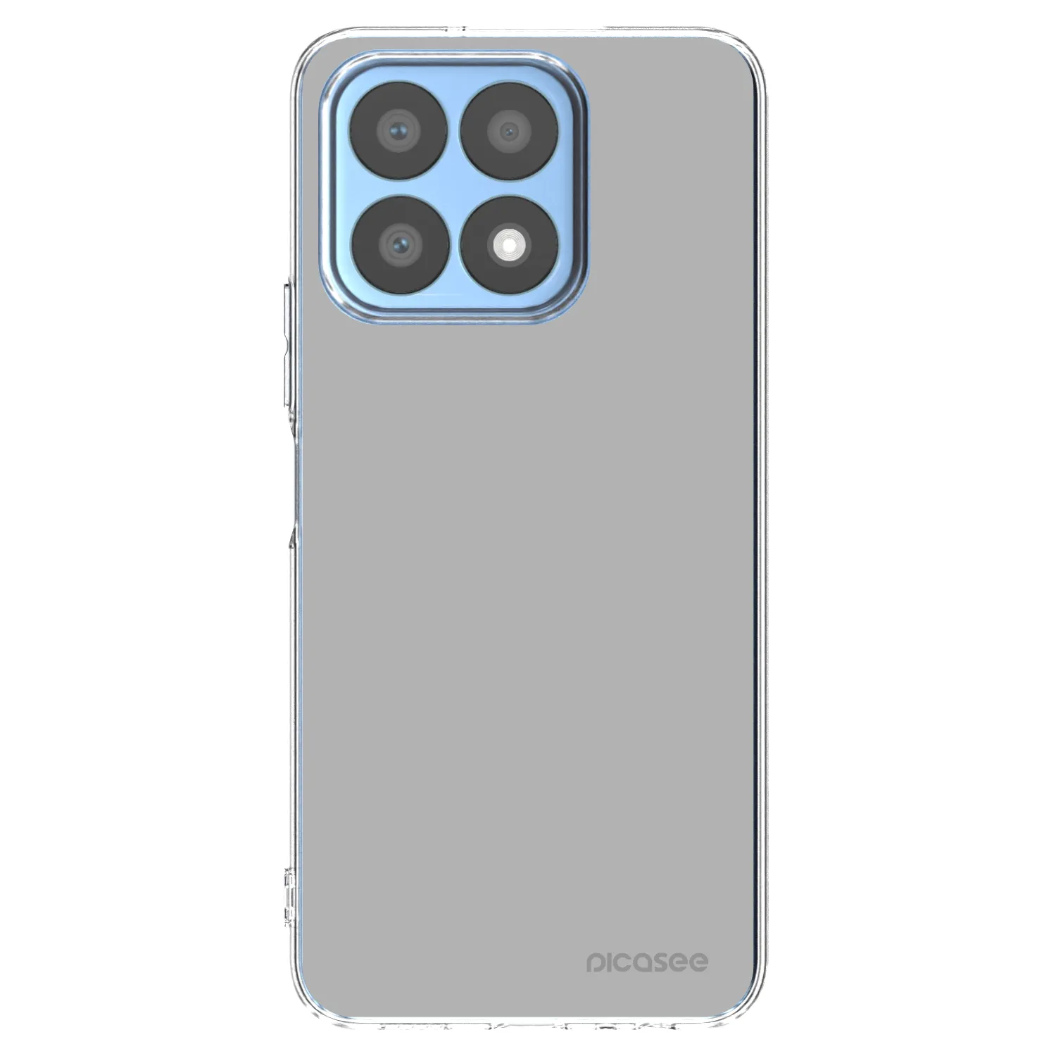 Picasee husă transparentă din silicon pentru Honor X8a - Stone