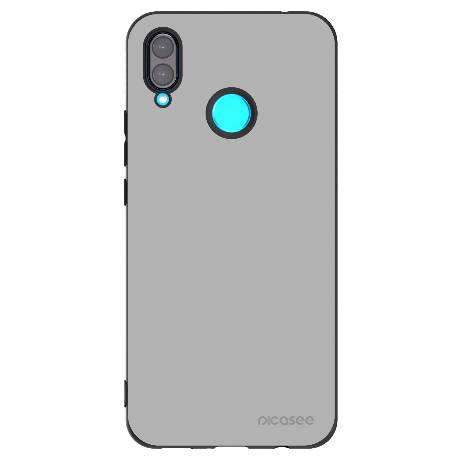 Picasee husă neagră din silicon pentru Huawei Nova 3 - Stone