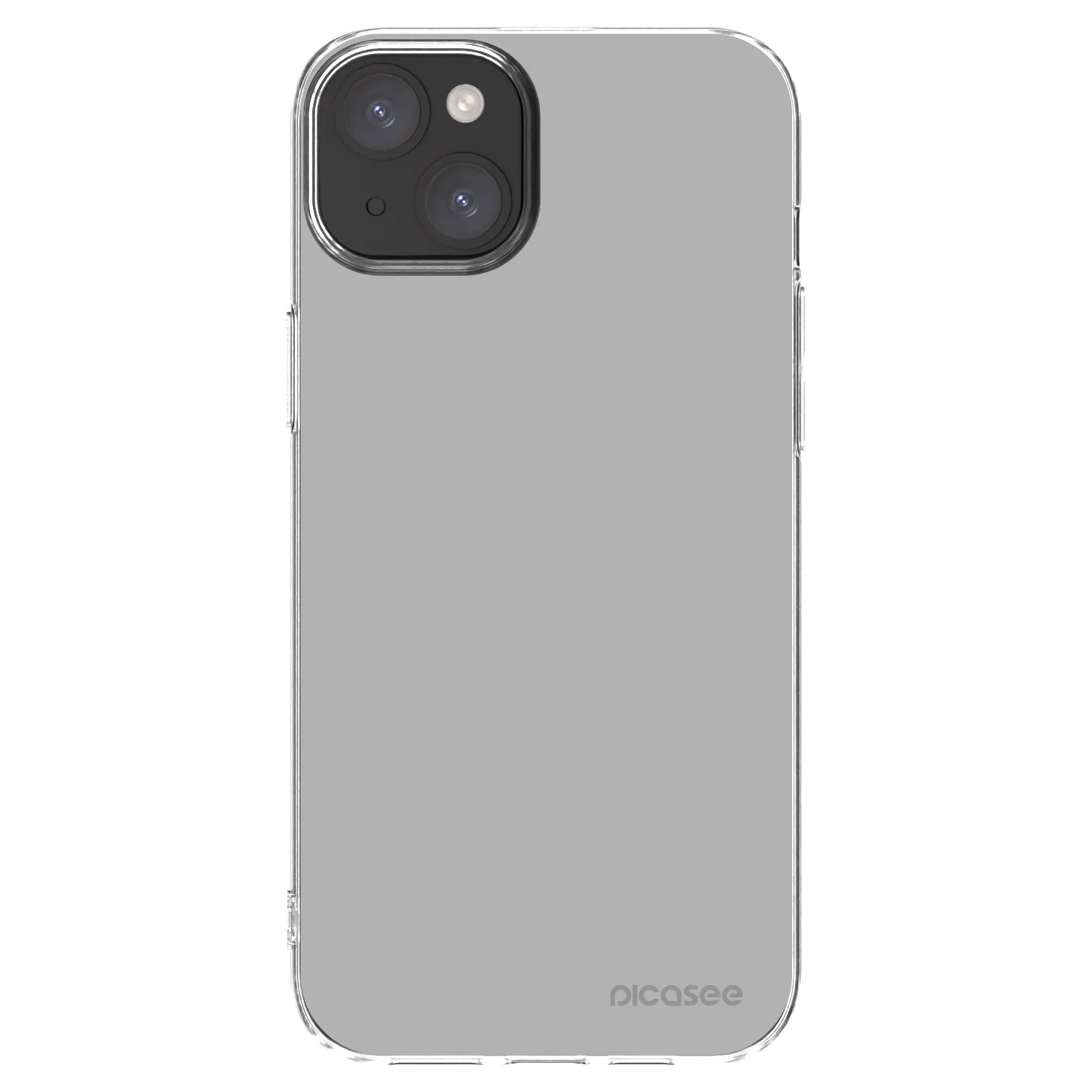 Picasee husă transparentă din silicon pentru Apple iPhone 15 Plus - Stone