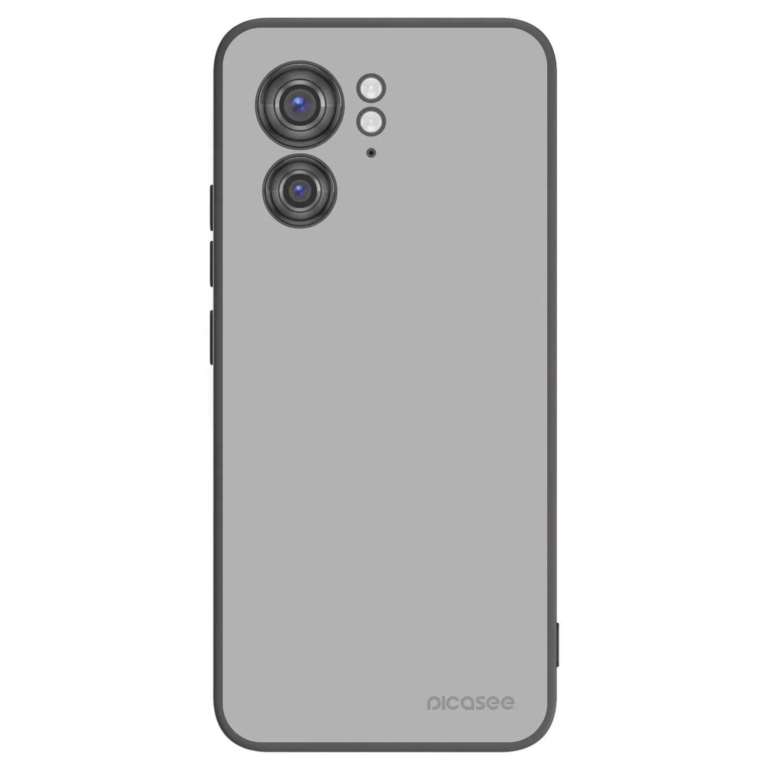 Picasee husă neagră din silicon pentru Motorola Edge 40 - Stone