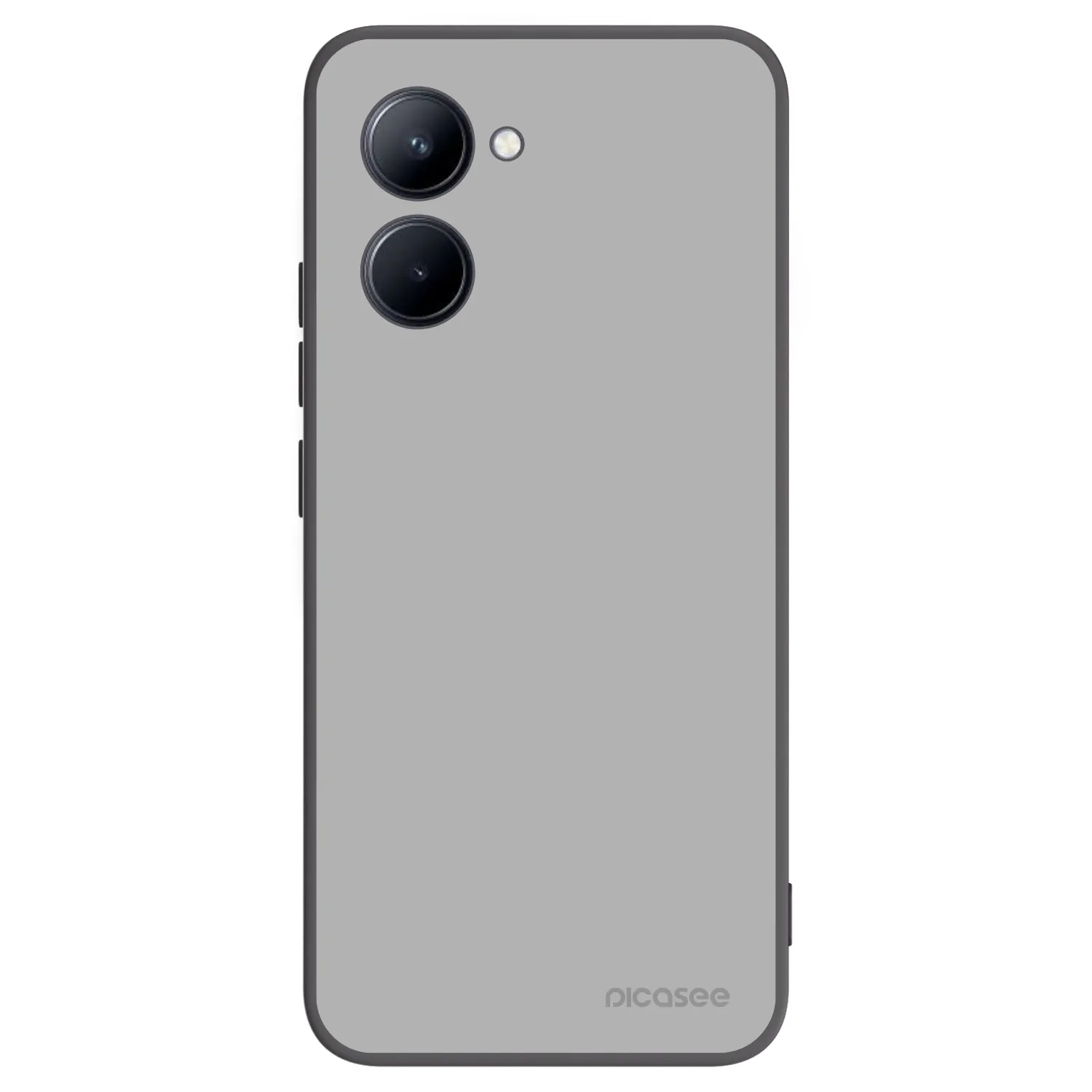 Picasee husă neagră din silicon pentru Realme C33 (2023) - Stone