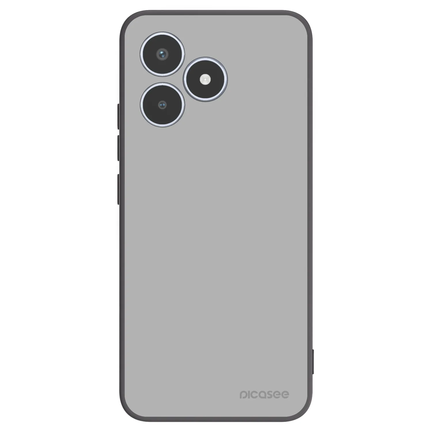 Picasee husă neagră din silicon pentru Realme C53 - Stone