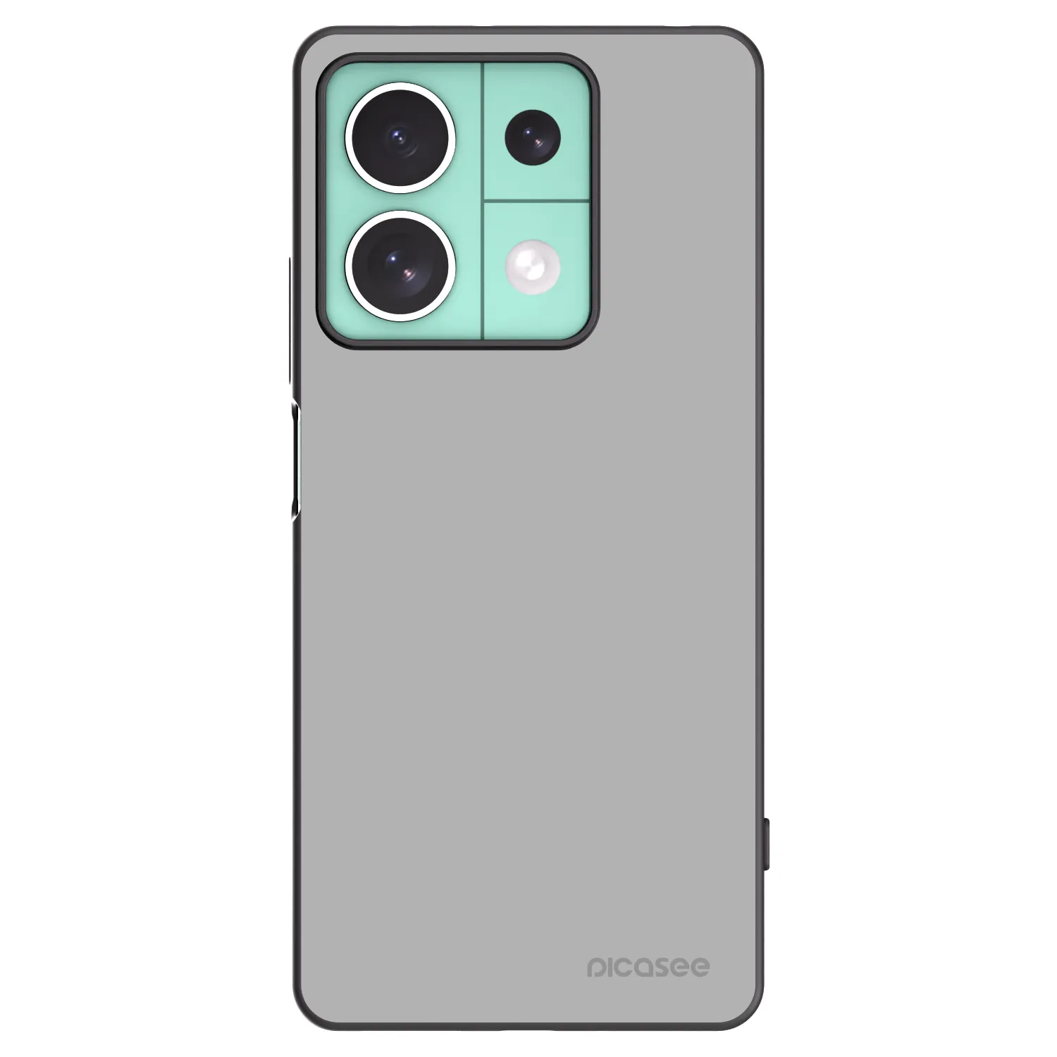 Picasee husă neagră din silicon pentru Xiaomi Redmi Note 13 5G - Stone