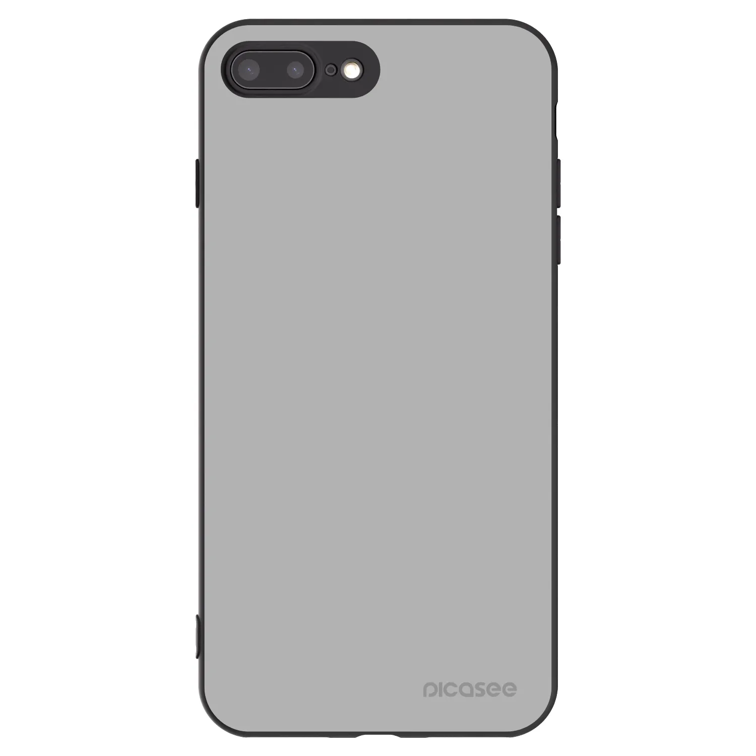 Picasee husă neagră din silicon pentru Apple iPhone 8 Plus - Stone