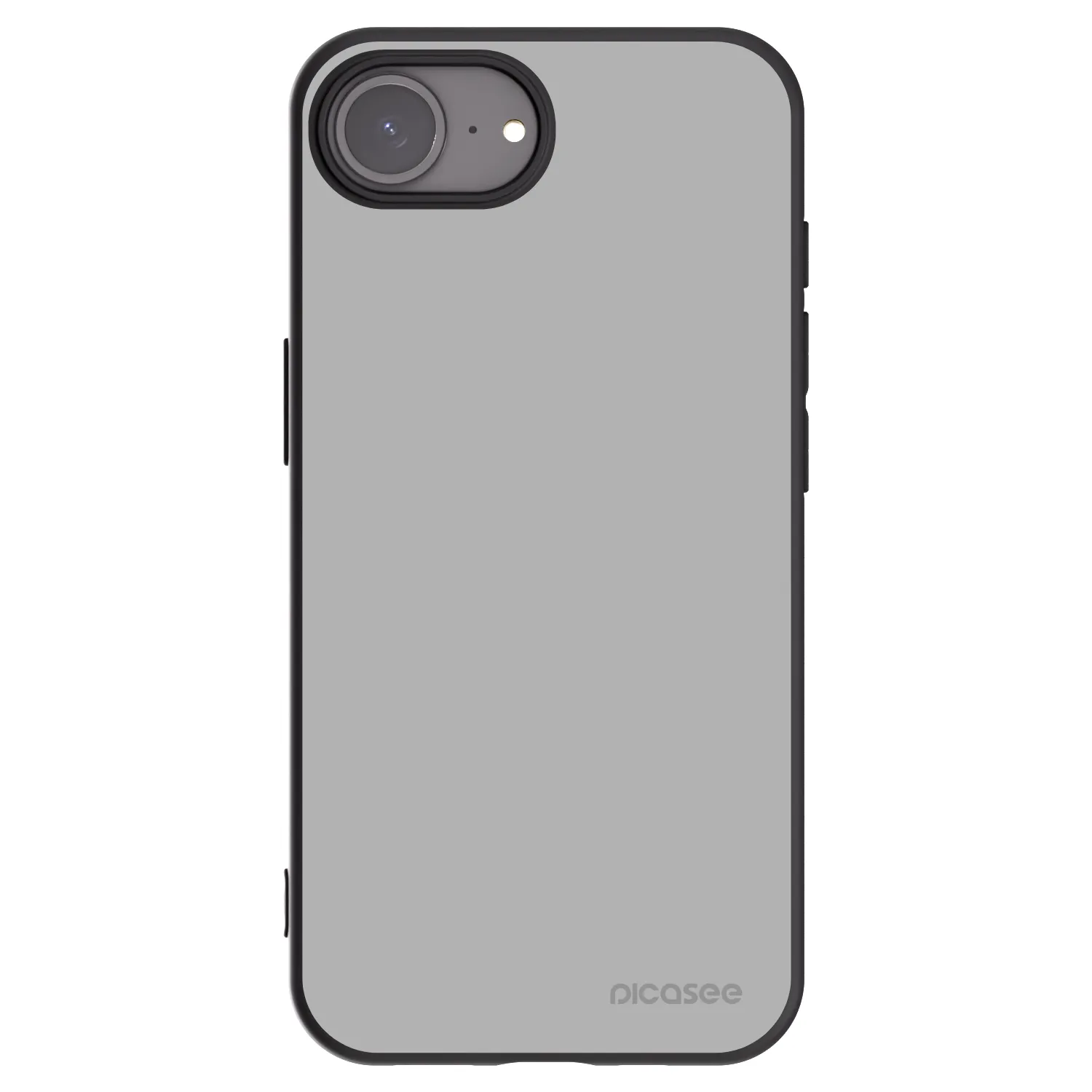 Picasee husă neagră din silicon pentru Apple iPhone 16e - Stone