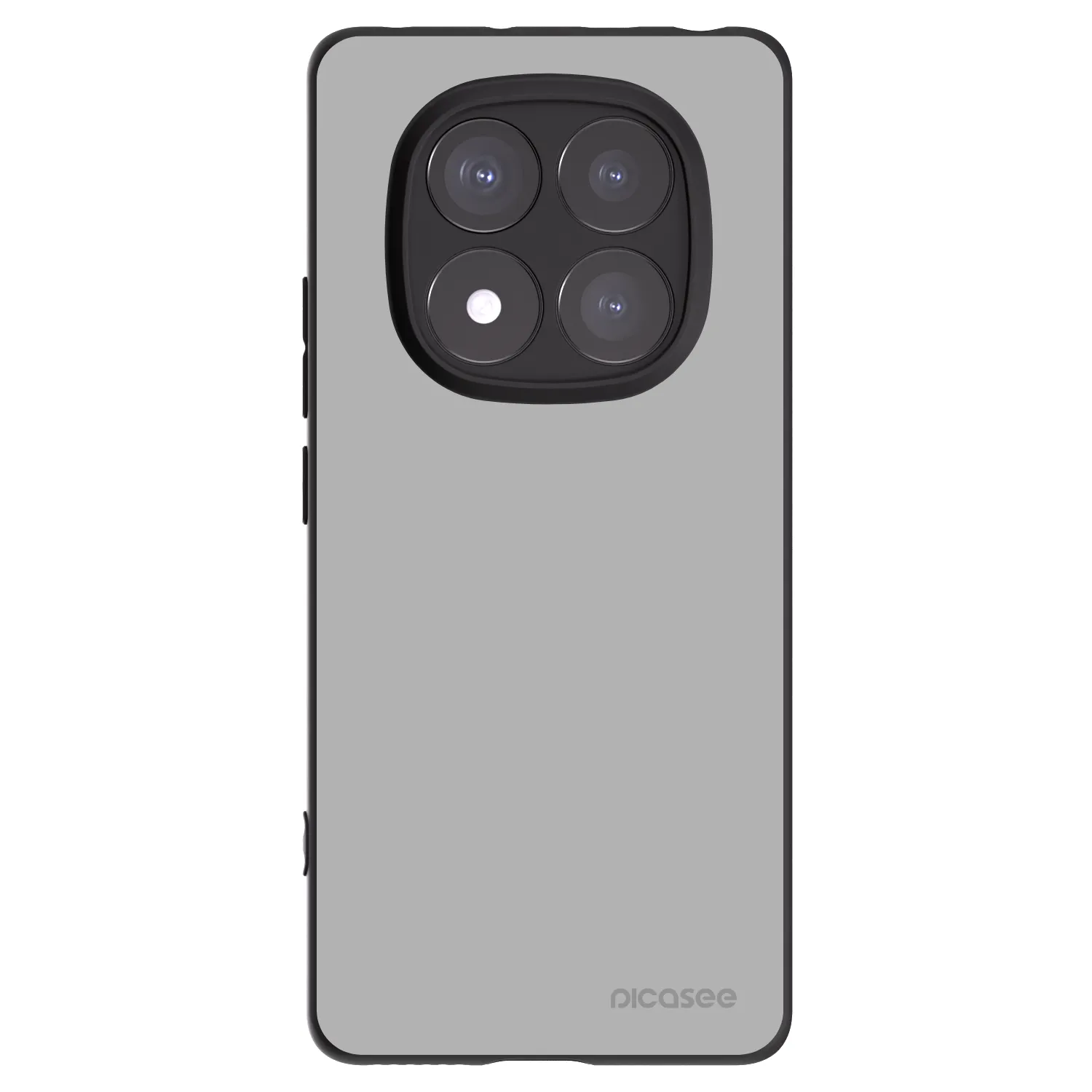Picasee husă neagră din silicon pentru Xiaomi Redmi Note 14 Pro 5G - Stone