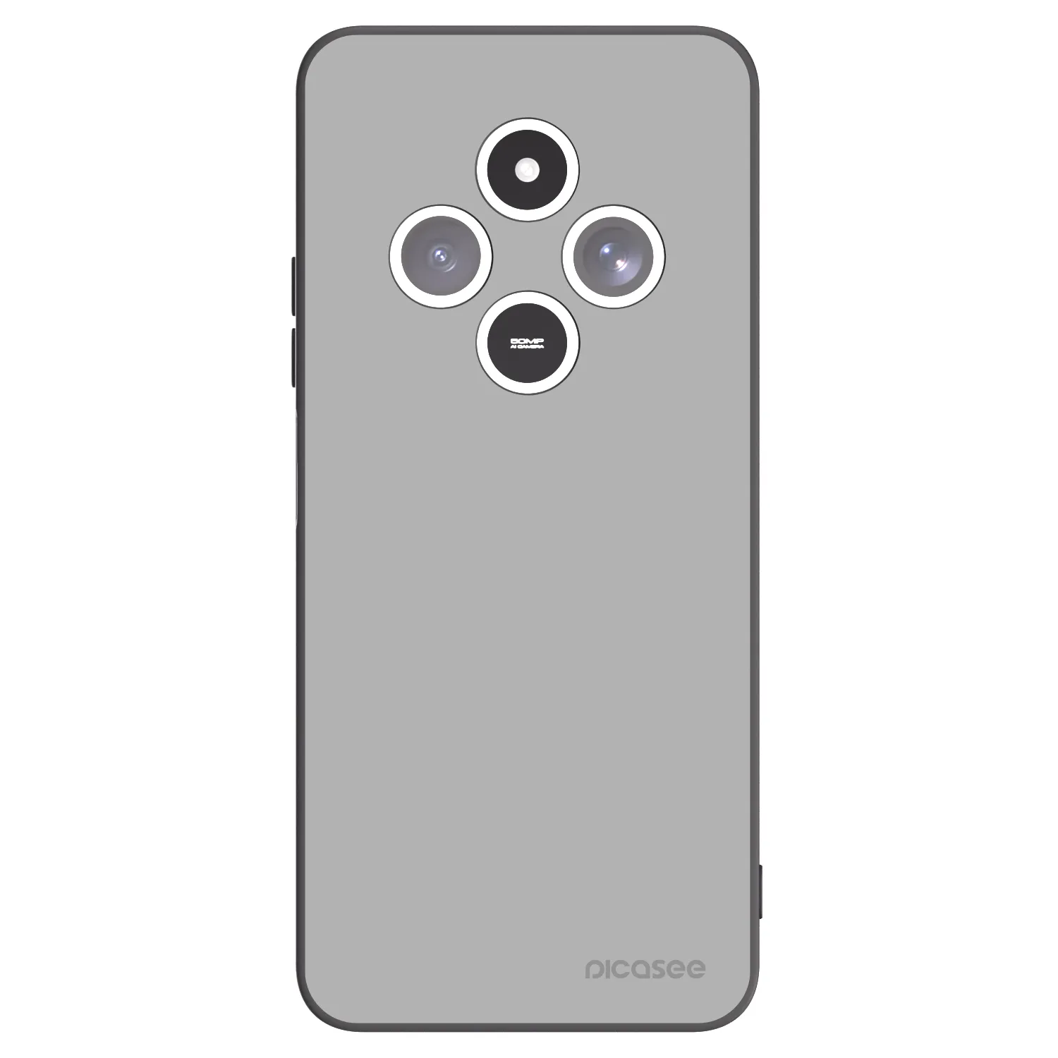 Picasee husă neagră din silicon pentru Xiaomi Redmi 14C - Stone