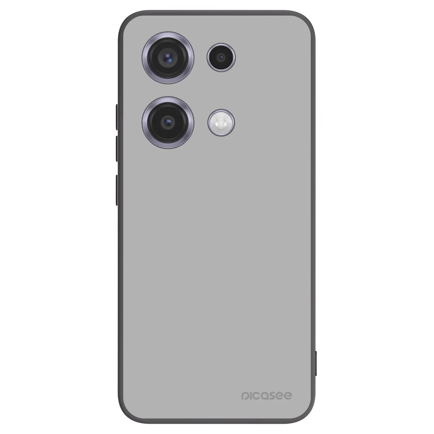Picasee husă neagră din silicon pentru Xiaomi Redmi Note 14S - Stone