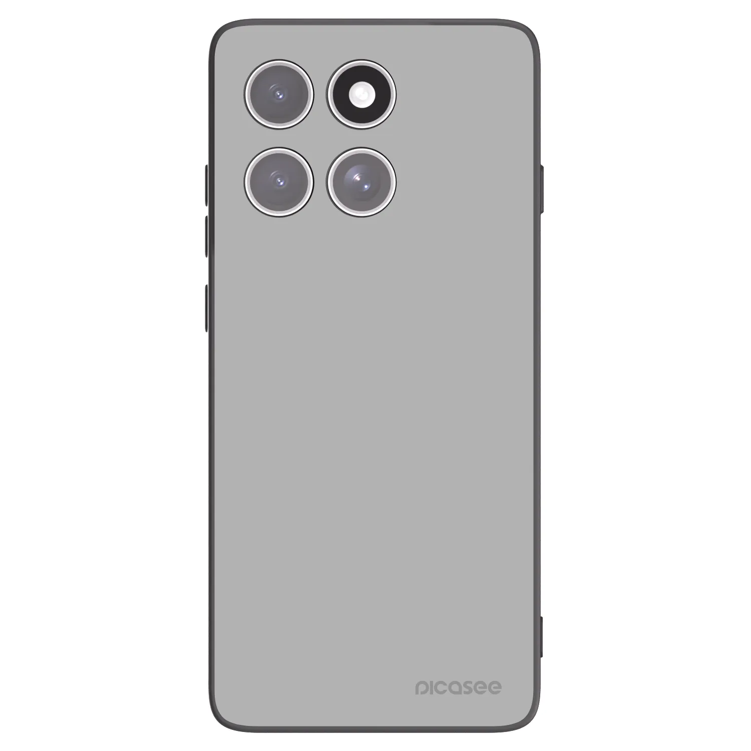 Picasee husă neagră din silicon pentru Motorola Edge 60 Fusion - Stone
