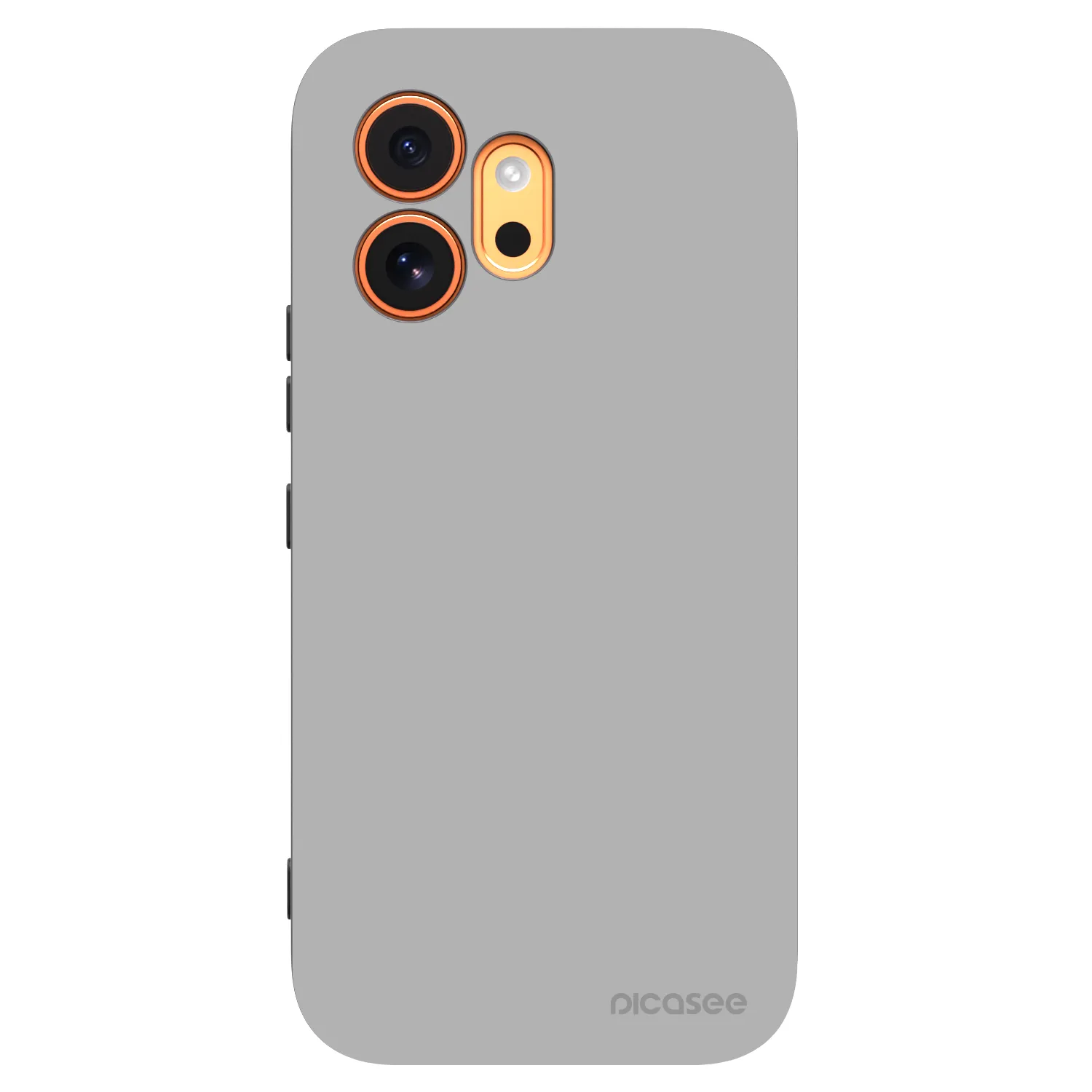 Picasee husă neagră din silicon pentru Honor 600 - Stone