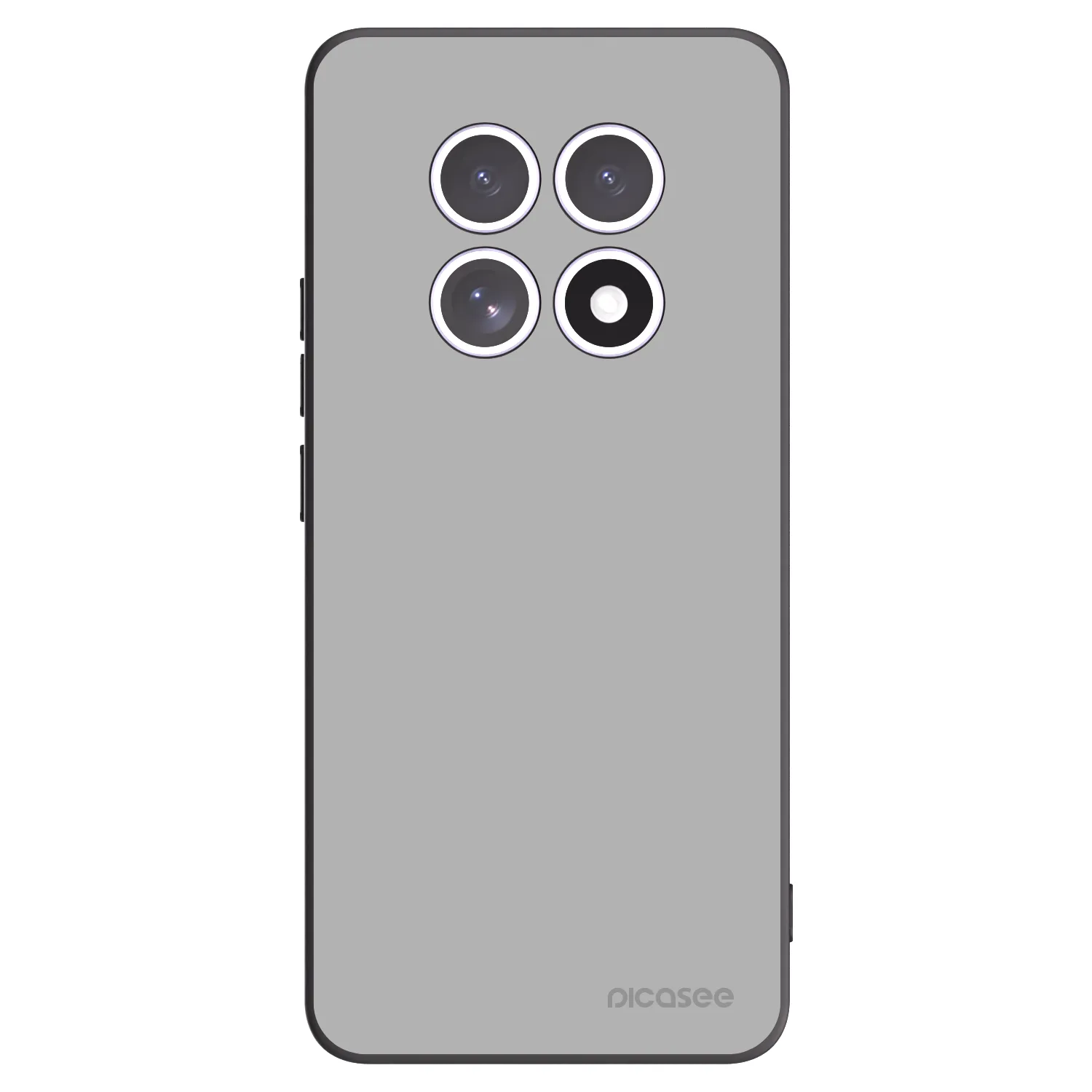 Picasee husă neagră din silicon pentru Xiaomi Redmi Note 15 5G - Stone
