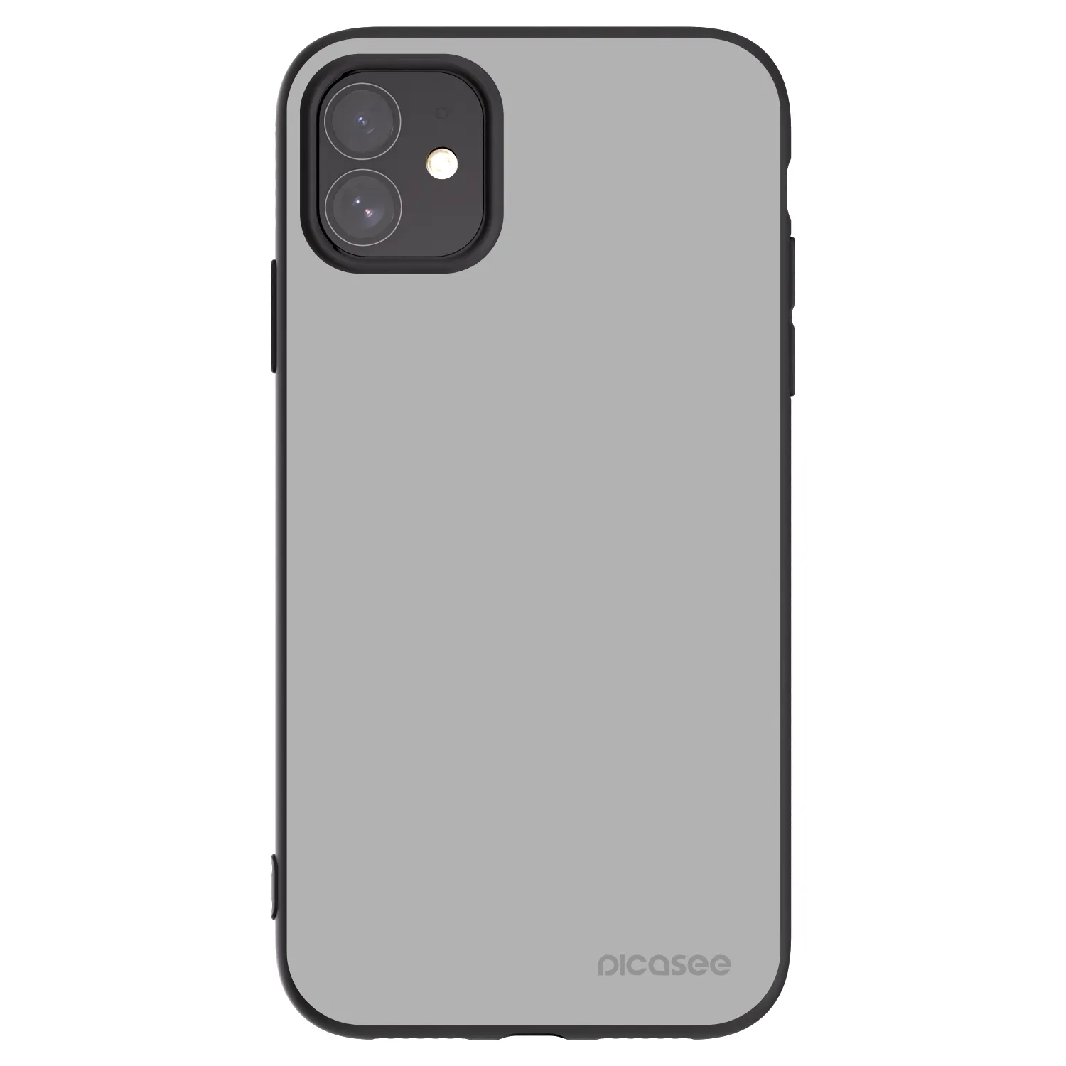 Picasee husă neagră din silicon pentru Apple iPhone 11 - Stone