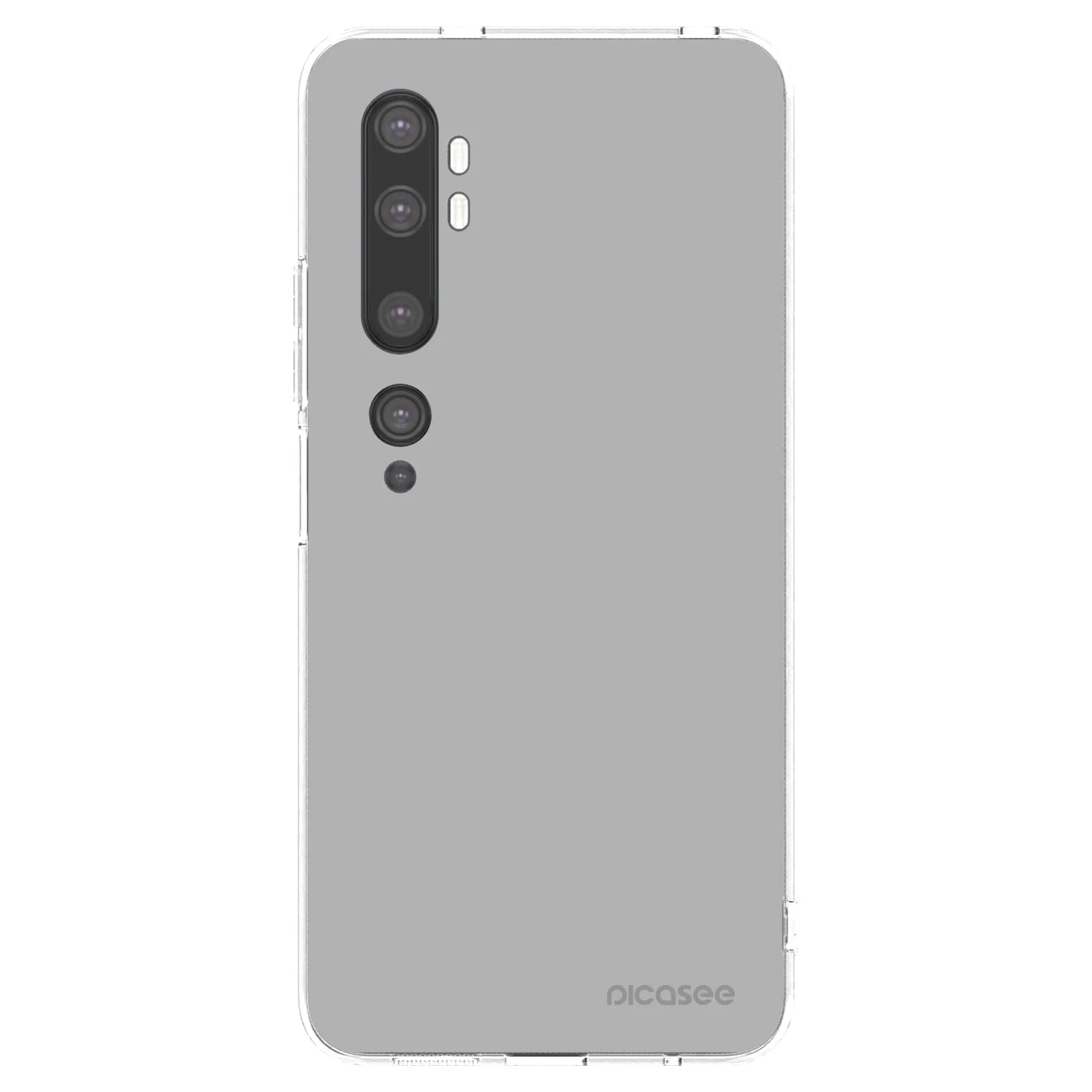 Picasee husă transparentă din silicon pentru Xiaomi Mi Note 10 (Pro) - Stone