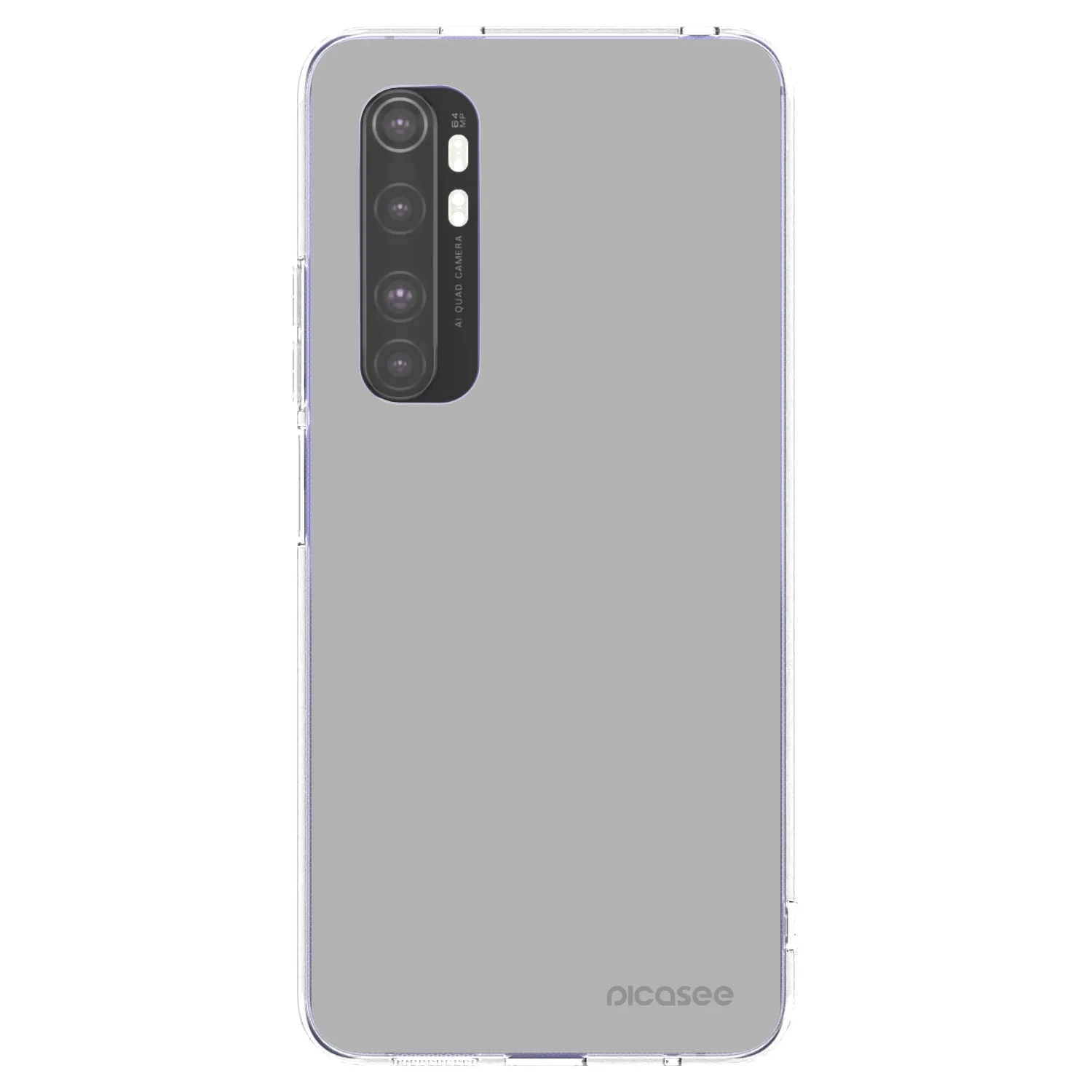 Picasee husă transparentă din silicon pentru Xiaomi Mi Note 10 Lite - Stone