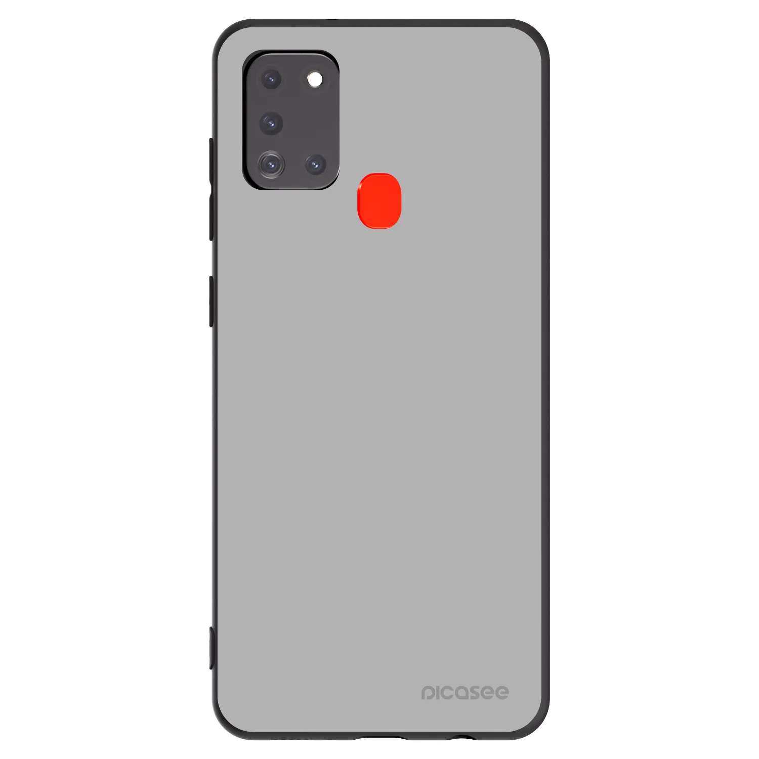 Picasee husă neagră din silicon pentru Samsung Galaxy A21s - Stone