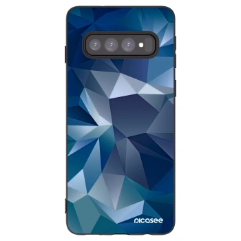 Picasee husă neagră din silicon pentru Samsung Galaxy S10 G973 - Wallpaper