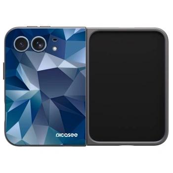 Picasee husă neagră din silicon pentru Apple iPhone Duo - Wallpaper